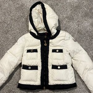 Moncler girls puffer coat size 140